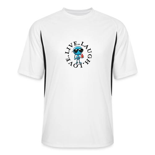 Circle Remember to live laugh love - Men’s Cooling Performance Color Blocked Jersey