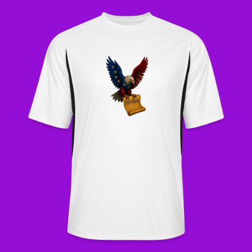 Bill of Rights Bald Eagle - Men’s Cooling Performance Color Blocked Jersey