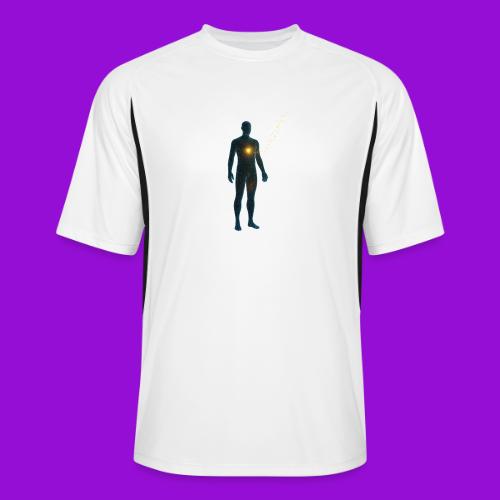 Glowing Chest Personl - Men’s Cooling Performance Color Blocked Jersey