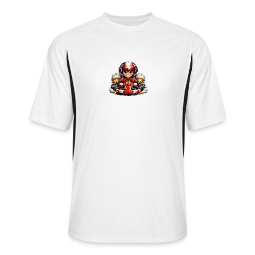 Carcadelogoracerfront - Men’s Cooling Performance Color Blocked Jersey