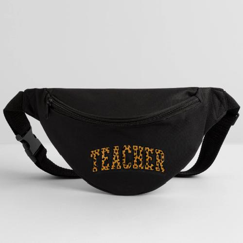Leopard Print Teacher Typography - Fanny Pack 