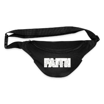 Faith Over Fear LDS Christian - Fanny Pack  - black - Front