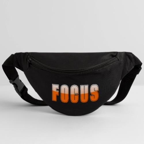 FOCUS Vibrant Orange Motivational Word Design - Fanny Pack 