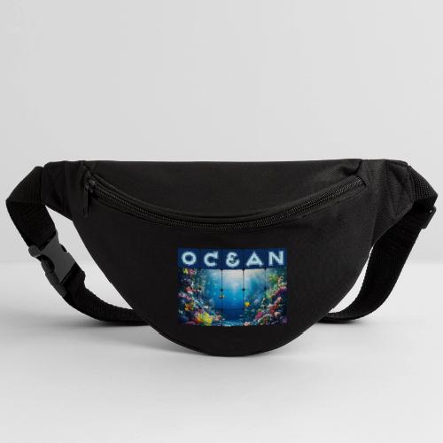 Ocean: Neon Reef Glow - Fanny Pack 