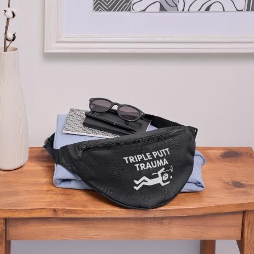 Triple Putt Trauma Funny Putter Quote - Fanny Pack 