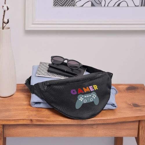 Colorful Gamer Controller Graphic - Fanny Pack 
