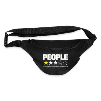 Unknown Design - Fanny Pack  - black - Front