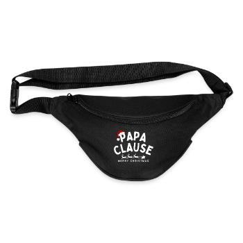 Papa Clause - Fanny Pack  - black - Front