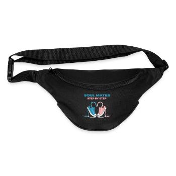 Soul Mates: Bound by Every Step - Fanny Pack  - black - Front