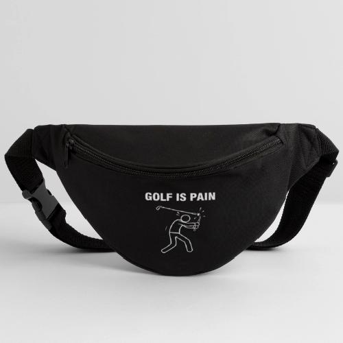 Golf Is Pain Broken Club Quote Cotton - Fanny Pack 