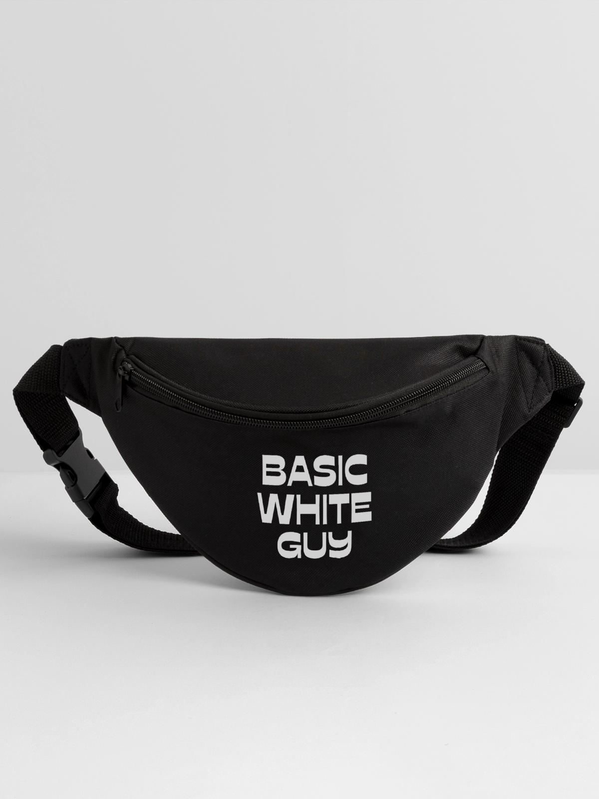 Basic White Guy - Fanny Pack - black - Front