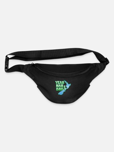 yeah nah bro NEW ZEALAND funny saying - Fanny Pack - black