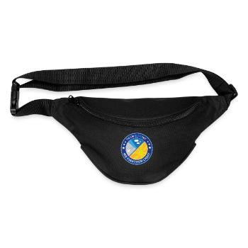 Lightwarrior Badge Team Blue Sky Sunlover emblem - Fanny Pack  - black - Front