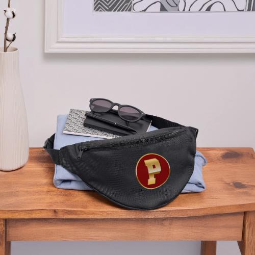 Letter P – Capital Varsity Alphabet Monogram - Fanny Pack 