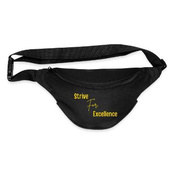 Strive for Excellence Gold - Fanny Pack  - black - Front