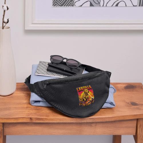 Labzilla Giant Yellow Labrador Monster Tee - Fanny Pack 