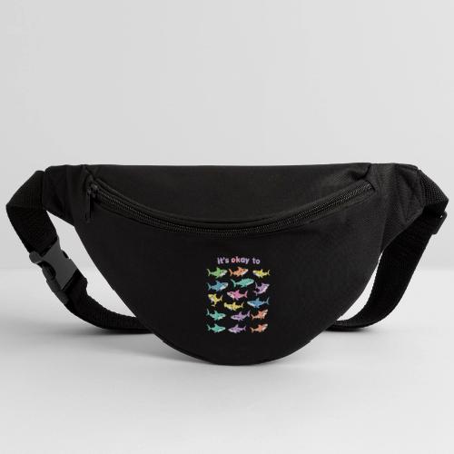 It’s Okay To – Cute Pastel Shark - Fanny Pack 