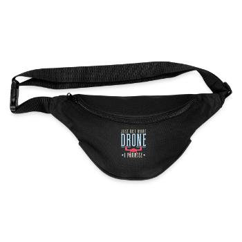 Drone Pilot Just One More Drone I Promise Quadcopt - Fanny Pack  - black - Front