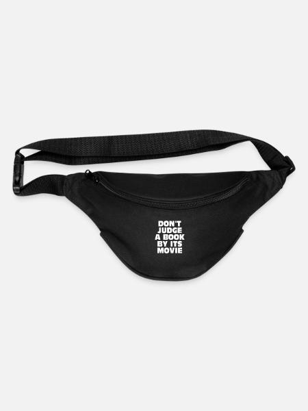 Don t Judge A Book By Its Movie - Fanny Pack - black
