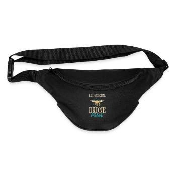 Professional Drone Pilot - Fanny Pack  - black - Front