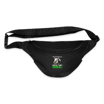 Hog Hunting Hog Hunters Do It Until They Squeal - Fanny Pack  - black - Front