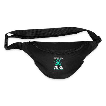 Striving For A Cure Trigeminal Neuralgia Awareness - Fanny Pack  - black - Front