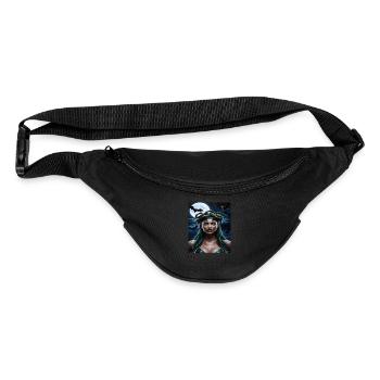 The appearance of the mysterious snake woman t-shi - Fanny Pack  - black - Front