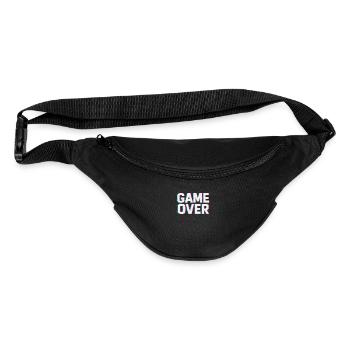 Glitch Game Over - Fanny Pack  - black - Front