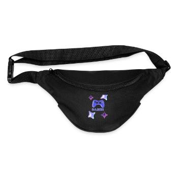 Gaming Vibes Activated - Neon Game Controller Tee - Fanny Pack  - black - Front