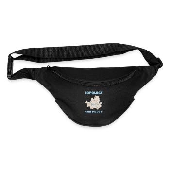 Geospatial Surveyor TOPOLOGY MADE ME - Fanny Pack  - black - Front