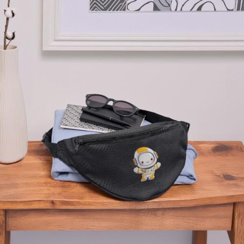 Cute Cartoon Baby Astronaut in White and Yellow - Fanny Pack 