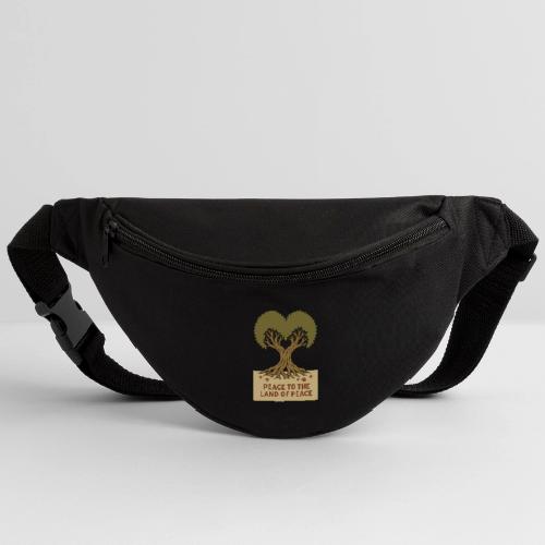 Peace To The Land Of Peace Tree Heart - Fanny Pack 
