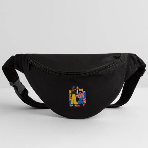 Bold Geometric Duo Pop Art - Fanny Pack 