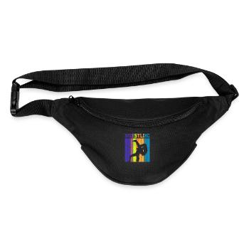 Wrestling - Fanny Pack  - black - Front