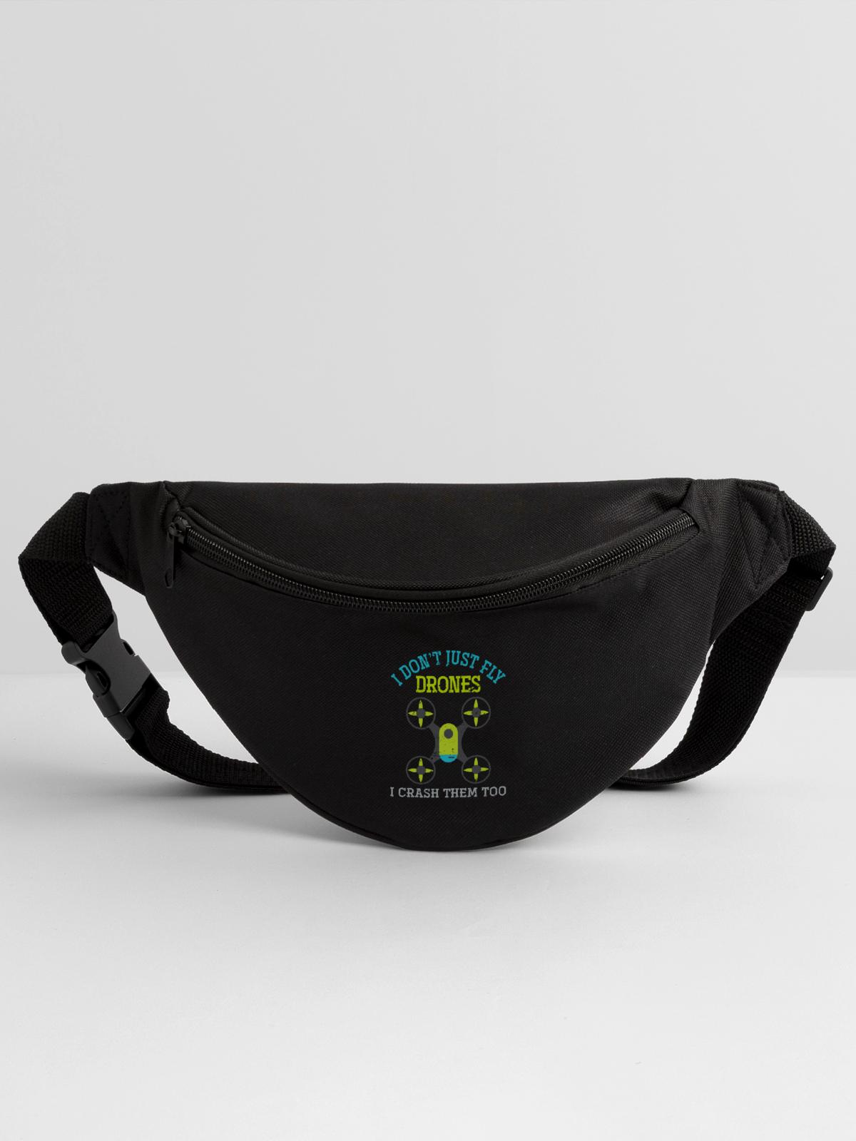 Drones Funny Drone - Fanny Pack - black - Front