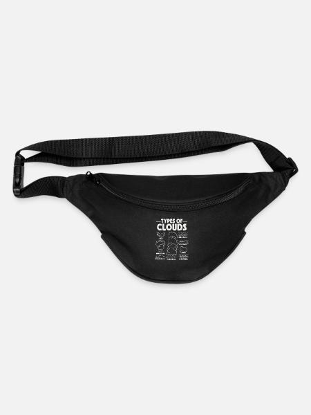 Meteorologist Forecasting Weather Clouds - Fanny Pack - black