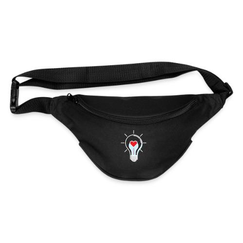 FUMCSD Heart Light Bulb - White Lines - Fanny Pack 