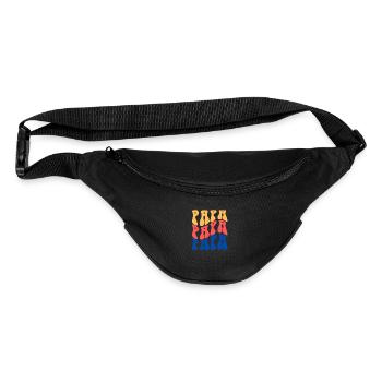 Papa (Father) - Fanny Pack  - black - Front
