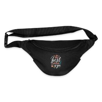 be the best version of you - Fanny Pack  - black - Front