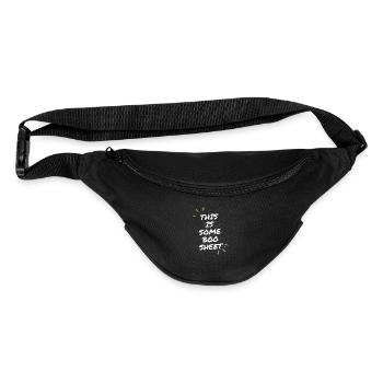 THIS IS SOME BOO SHEET - Fanny Pack  - black - Front