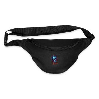 Terrifier Fiery Skull Horror Tee - Fanny Pack  - black - Front