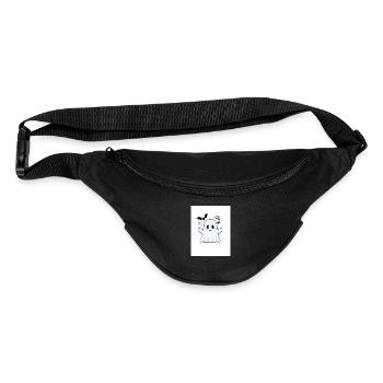 A ghost  - Fanny Pack  - black - Front