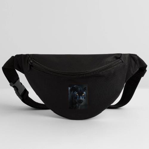 Black Panther Glowing Eyes Design - Fanny Pack 