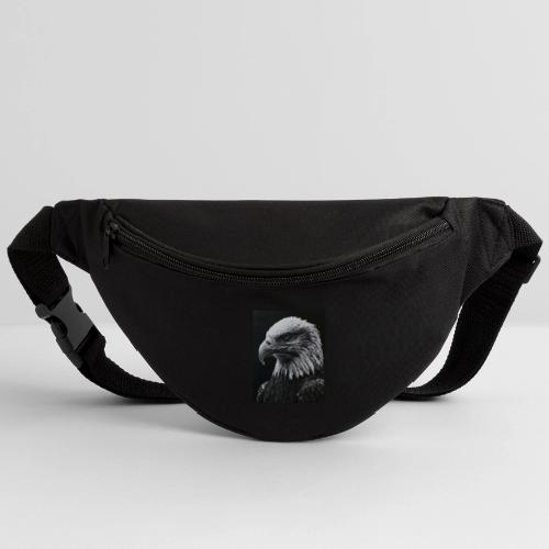 Black White Bald Eagle Design - Fanny Pack 