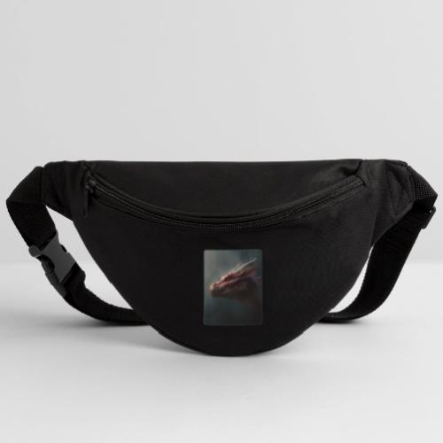Red Dragon Fog Portrait Design - Fanny Pack 