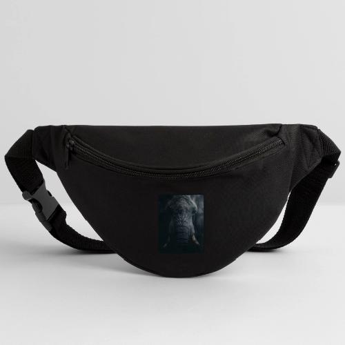 Shadow Elephant Intense Eyes Design - Fanny Pack 