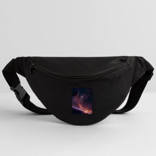 Cosmic Sunset Nebula Space Art - Fanny Pack 