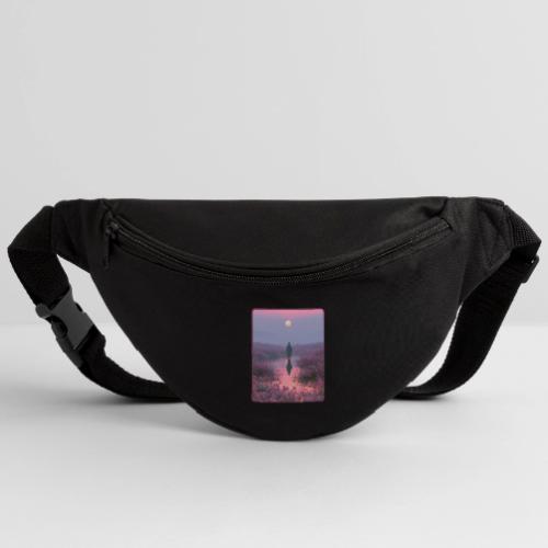 Ethereal Sunset Flower Field Art - Fanny Pack 
