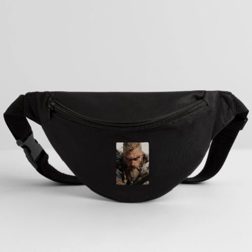 Fierce Viking Warrior Portrait - Fanny Pack 