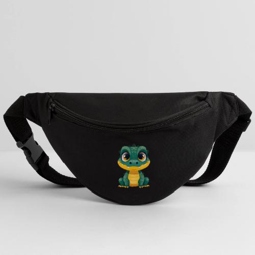 Smiling Cartoon Alligator - Fanny Pack 